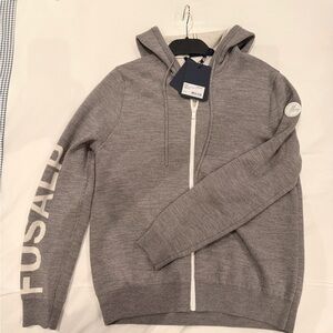 Fusalp Gray Men's Sweater Wool NWT small